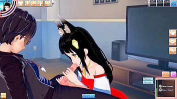 Nagato sucks and fucks lucky guy