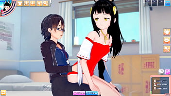 Nagato sucks and fucks lucky guy