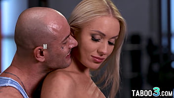Small titted anal lover blondie seducing her trainee Small titted anal lover blondie seducing her trainee