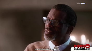 Legenda ninformaniaca dividiu pau preto grande com secretaria transando em sexo a tres