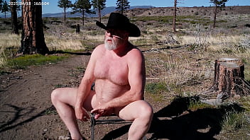 Naked in the high desert