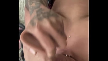 Deepthroat and gags on dildo