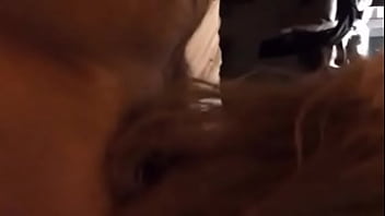 Intense brazilian gagging on