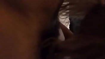 Intense brazilian gagging on