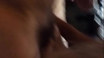 Intense brazilian gagging on