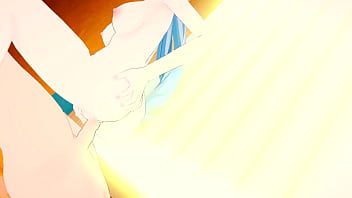 Furina sucks your cum dry into her mouth and then into her wet pussy