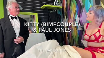 Old man butler fucks beauty half his age