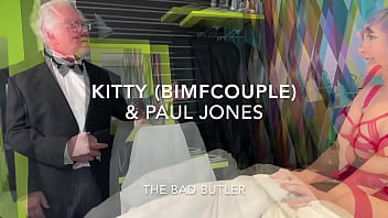 Old man butler fucks beauty half his age