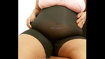 Servant showing big melons