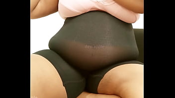 Servant showing big melons