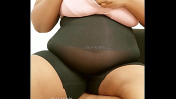 Servant showing big melons