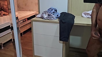 I caught my wife in the mirror with the delivery boy in our apartment I caught my wife in the mirror with the delivery boy in our apartment
