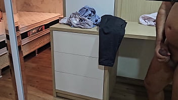 I caught my wife in the mirror with the delivery boy in our apartment