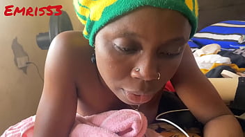 Petite lagos slut twerking for bbc