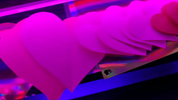 Some of the hearts i made i like the shiny ones the best