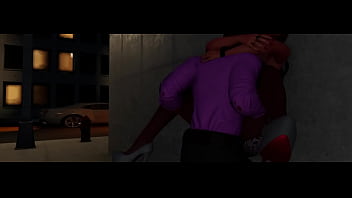 After getting horny in the car we didn't get to go up to the apartment and he took me in the dark alley