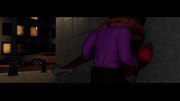 After getting horny in the car we didn't get to go up to the apartment and he took me in the dark alley