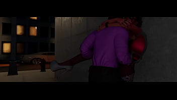 After getting horny in the car we didn't get to go up to the apartment and he took me in the dark alley