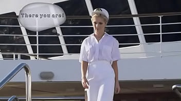 Screwing a guest by the pool on the yacht is her goal today