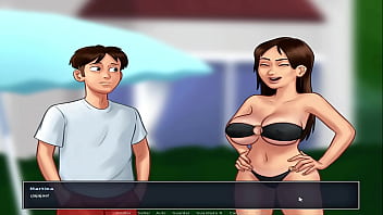 Follando a martina en la piscina