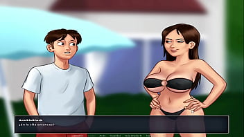 Follando a martina en la piscina