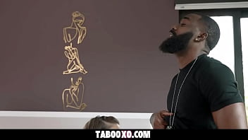 Big tits wife takes bbc in her twat