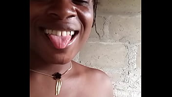 I slam the thick big headed white cucumber deep into my soaking pussy squirting hard and getting my dirty ass even messier on the wet ground