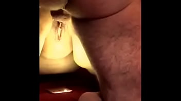 Fantasia fucks a friend bareback