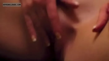 Self pleasure milf at desk