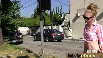 Ebony babe have a hot group fuck 26