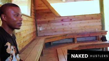 Blonde baddie bunny fucked and stuffed on both ends outside in gazebo