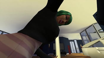 Fart sims fucking and farting