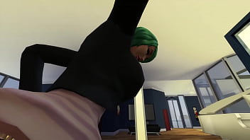 Fart sims fucking and farting