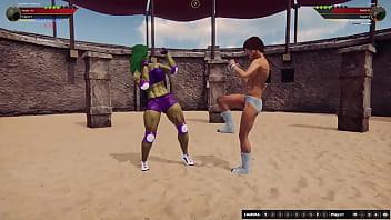 Jennifer vs hanit nf3d female mma femdom combat