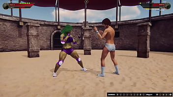Jennifer Vs Hanit Nf3d Female Mma Femdom Combat thumbnail