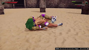 Jennifer vs hanit nf3d female mma femdom combat