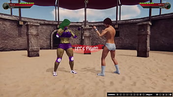 Jennifer vs hanit nf3d female mma femdom combat