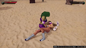 Jennifer vs hanit nf3d female mma femdom combat