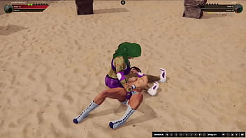 Jennifer vs hanit nf3d female mma femdom combat