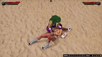 Jennifer vs hanit nf3d female mma femdom combat
