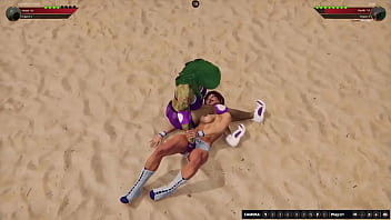 Jennifer vs hanit nf3d female mma femdom combat