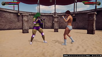 Jennifer vs hanit nf3d female mma femdom combat
