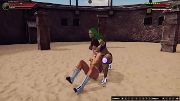 Jennifer vs hanit nf3d female mma femdom combat