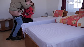 Behind the scenes of amateur babe loves to be fucked