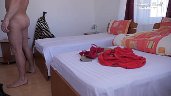 Behind the scenes of amateur babe loves to be fucked