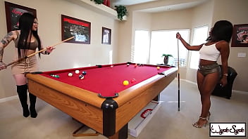 Harmonie marquis & kris riot enjoy pool & each other's passion