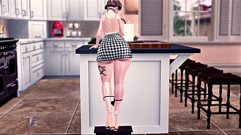 Ass teasing while scrubbing things clean second life Ass teasing while scrubbing things clean second life
