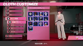 レズバトルゲームをプレイ