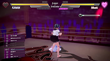 レズバトルゲームをプレイ