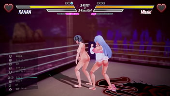 レズバトルゲームをプレイ